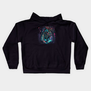 Colorful Forest Kids Hoodie